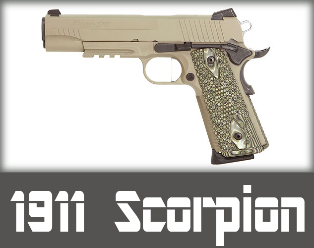 Sig Sauer 1911 Scorpion 45acp